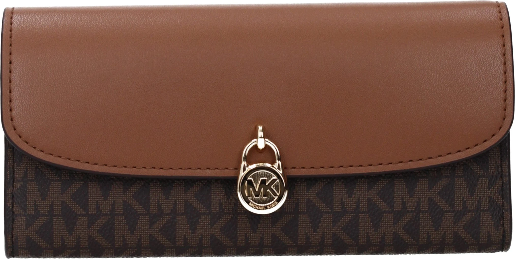 Кошелек Michael Kors из коричневой ткани