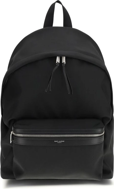 Black Fabric Backpack Saint Laurent