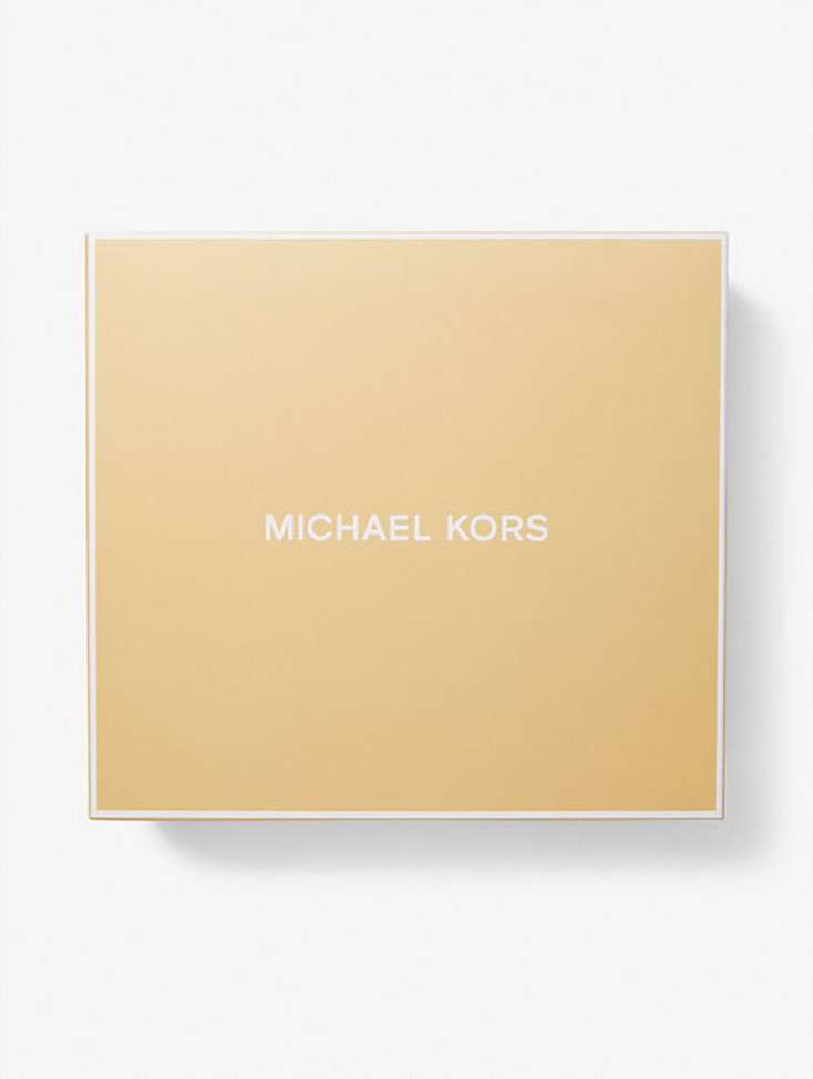 Черная холщовая сумка-клатч Michael Kors