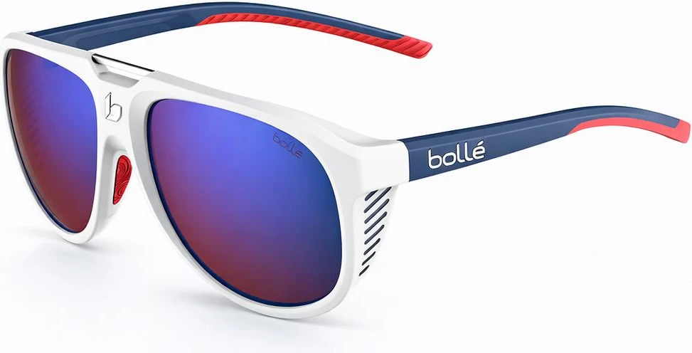 Белые нейлоновые солнцезащитные очки Bolle
