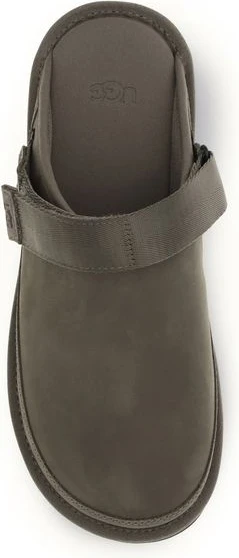Коричневые мюли UGG из кожи теленка Bos Taurus