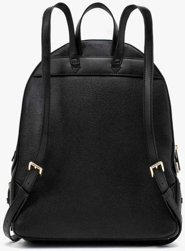 Черный кожаный рюкзак Michael Kors