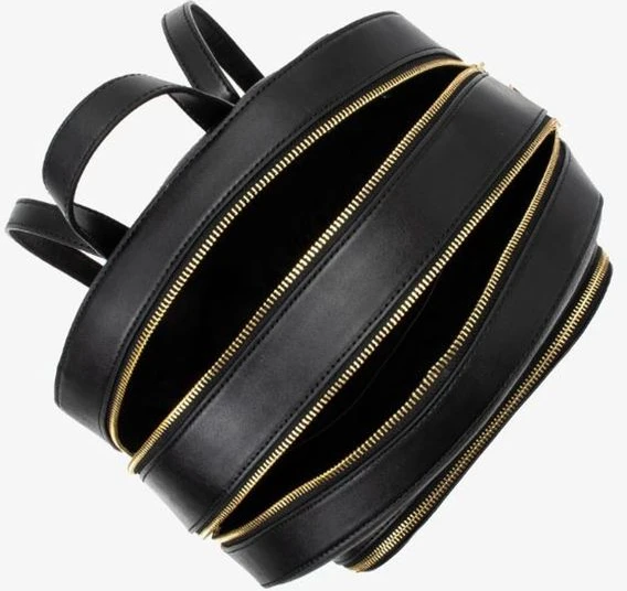 Черный кожаный рюкзак Michael Kors