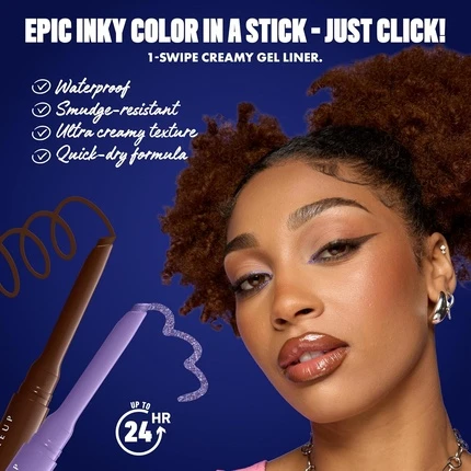 Кремово-гелевая подводка для глаз NYX Professional Makeup Epic Eyeliner