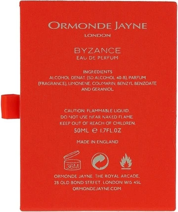 Ormonde Jayne Byzance Eau de Parfum Spray