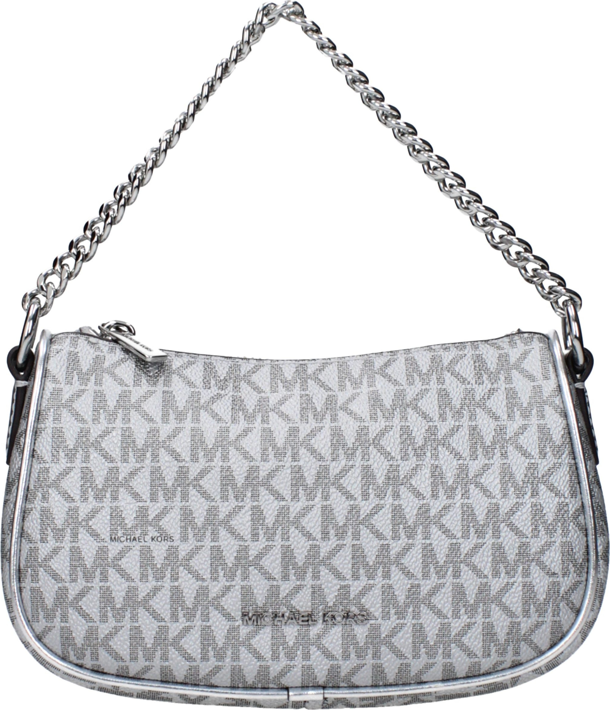 Серая тканевая сумка Michael Kors