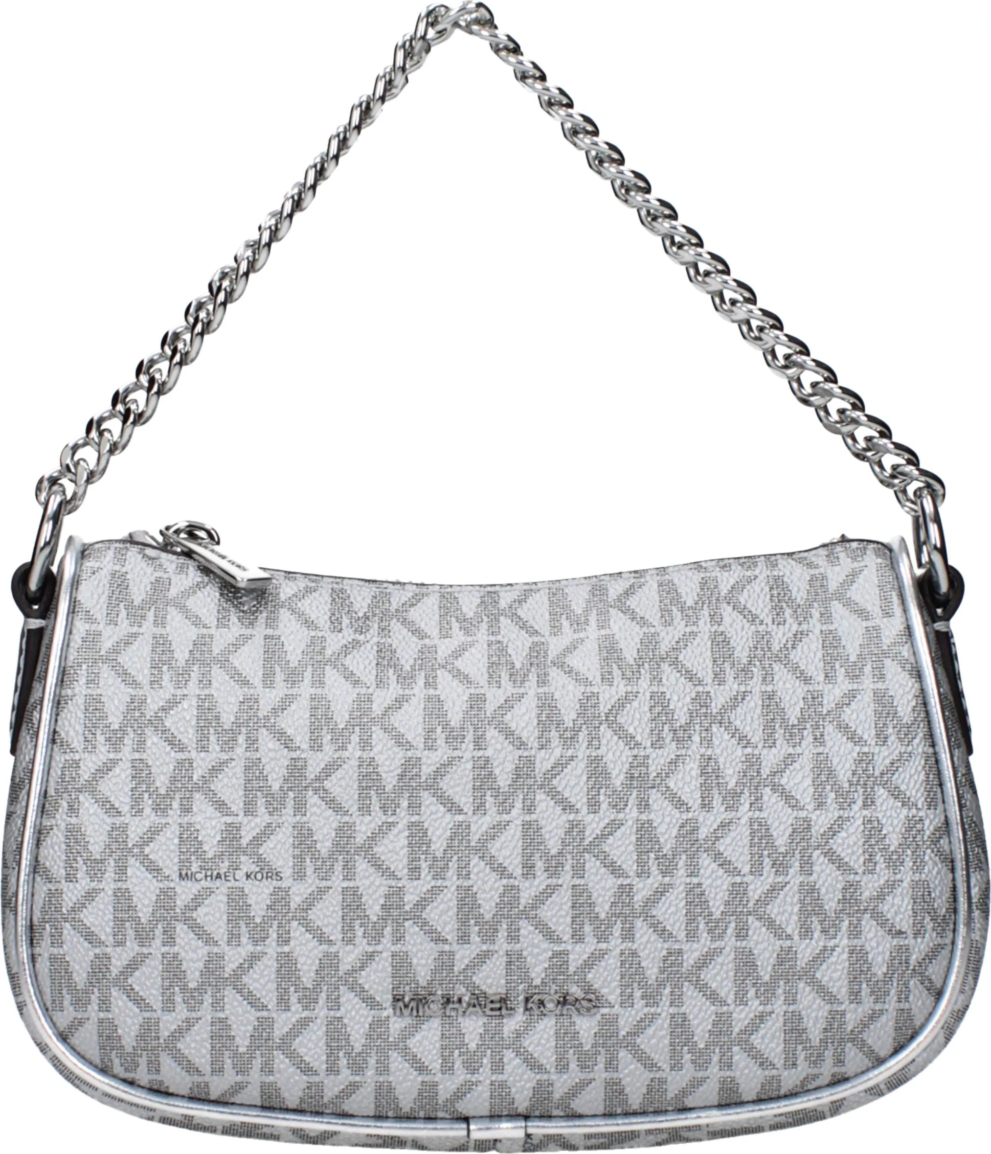 Серая тканевая сумка Michael Kors