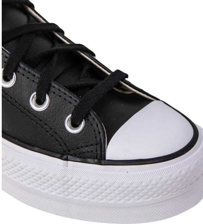 Кеды Converse Черные Полиэтиленовые на платформе