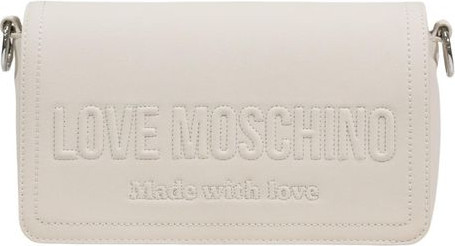 Бежевая сумка LOVE MOSCHINO
