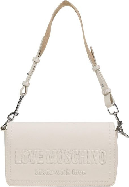 Бежевая сумка LOVE MOSCHINO