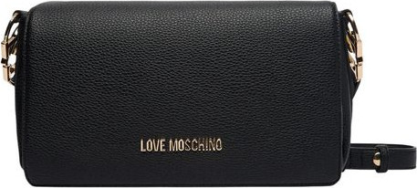 Черная полиэтиленовая сумка LOVE MOSCHINO