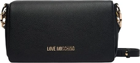 Черная полиэтиленовая сумка LOVE MOSCHINO