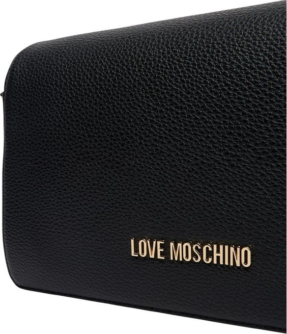 Черная полиэтиленовая сумка LOVE MOSCHINO