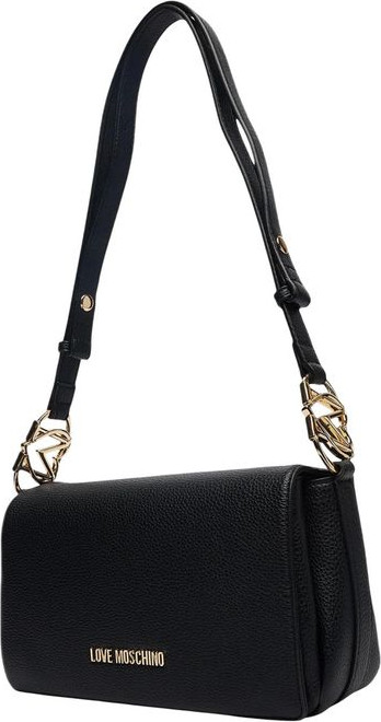Черная полиэтиленовая сумка LOVE MOSCHINO