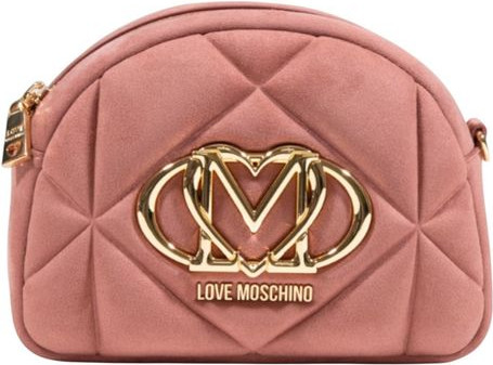 Сумка LOVE MOSCHINO Розовая Замшевая Кожа