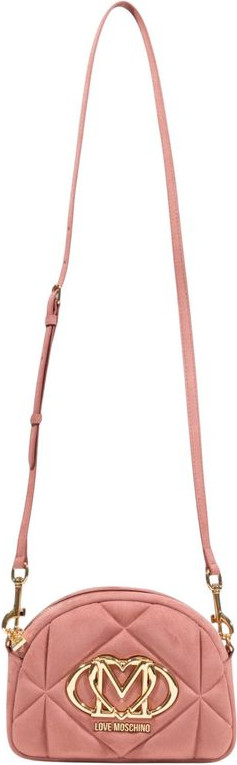 Сумка LOVE MOSCHINO Розовая Замшевая Кожа