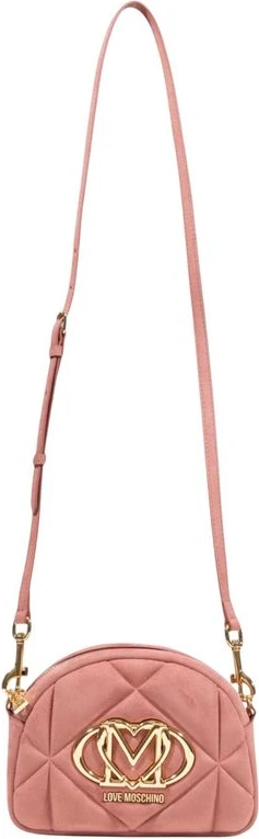 Сумка LOVE MOSCHINO Розовая Замшевая Кожа