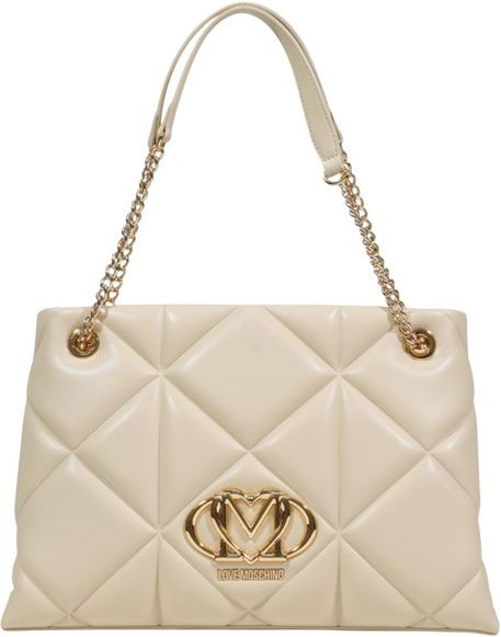 Сумка LOVE MOSCHINO Бежевая Искусственная Кожа