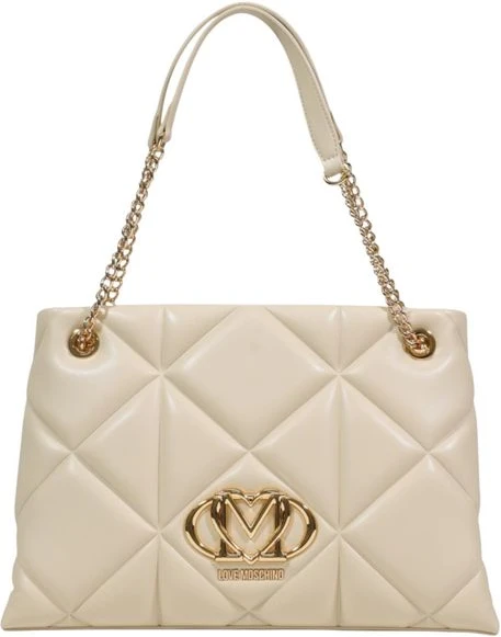 Сумка LOVE MOSCHINO Бежевая Искусственная Кожа