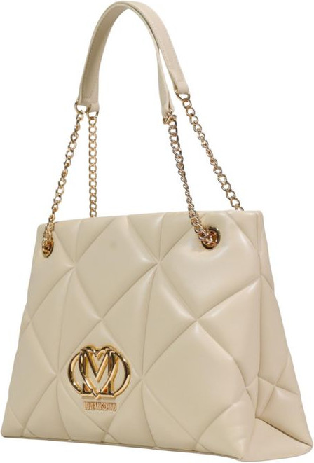Сумка LOVE MOSCHINO Бежевая Искусственная Кожа