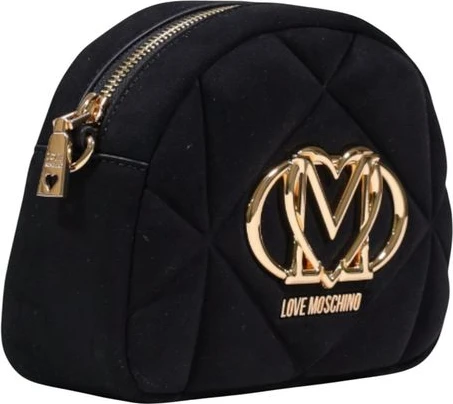 Женская сумка LOVE MOSCHINO Черная замша кожа