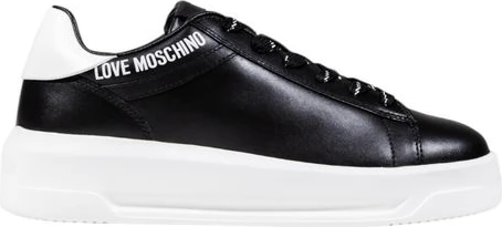Кроссовки LOVE MOSCHINO Черно-белые синтетические массивные кроссовки