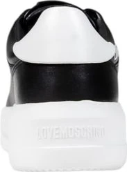 Кроссовки LOVE MOSCHINO Черно-белые синтетические массивные кроссовки
