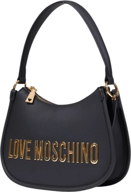 Двухцветная полиэтиленовая сумка LOVE MOSCHINO