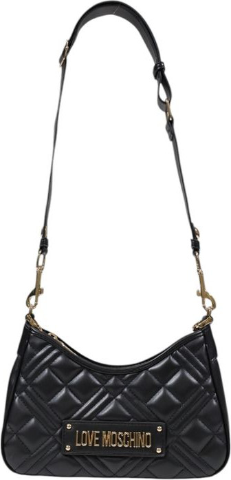 Черная полиэтиленовая сумка LOVE MOSCHINO
