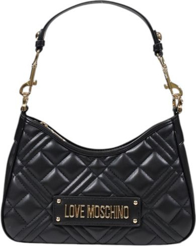Черная полиэтиленовая сумка LOVE MOSCHINO