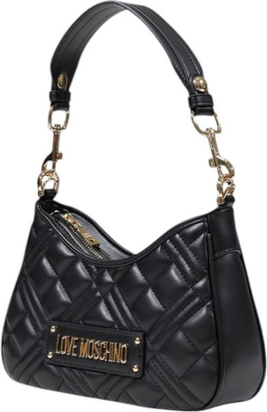 Черная полиэтиленовая сумка LOVE MOSCHINO