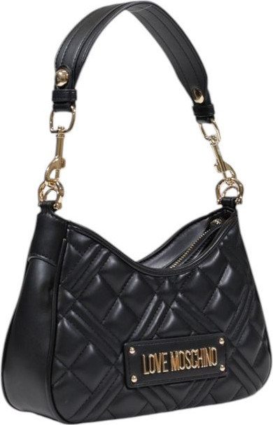 Черная полиэтиленовая сумка LOVE MOSCHINO