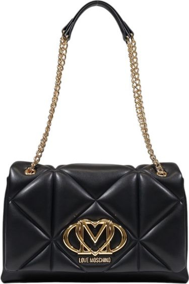 Черная сумка LOVE MOSCHINO из полиэтилена