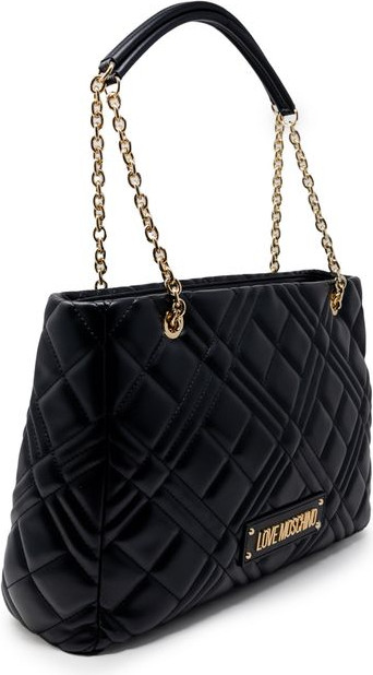 Черная сумка из полиэтилена LOVE MOSCHINO