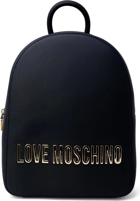 Черный рюкзак из полиэтилена LOVE MOSCHINO