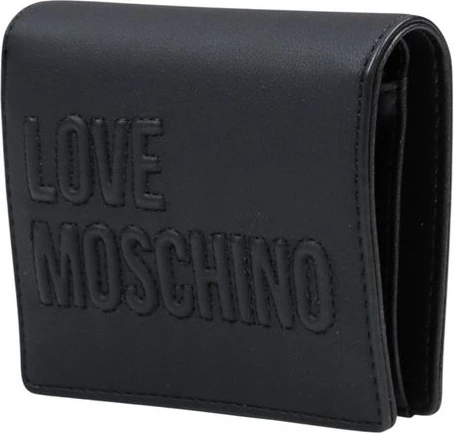Черный кошелек из полиэтилена LOVE MOSCHINO