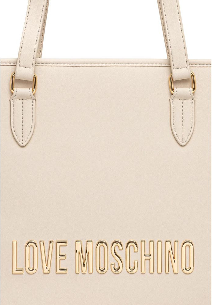 Сумка LOVE MOSCHINO Бежевая Полиэтилен