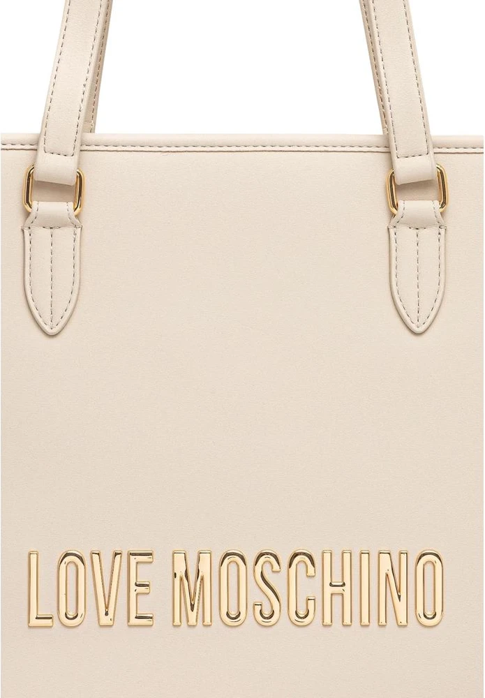Сумка LOVE MOSCHINO Бежевая Полиэтилен