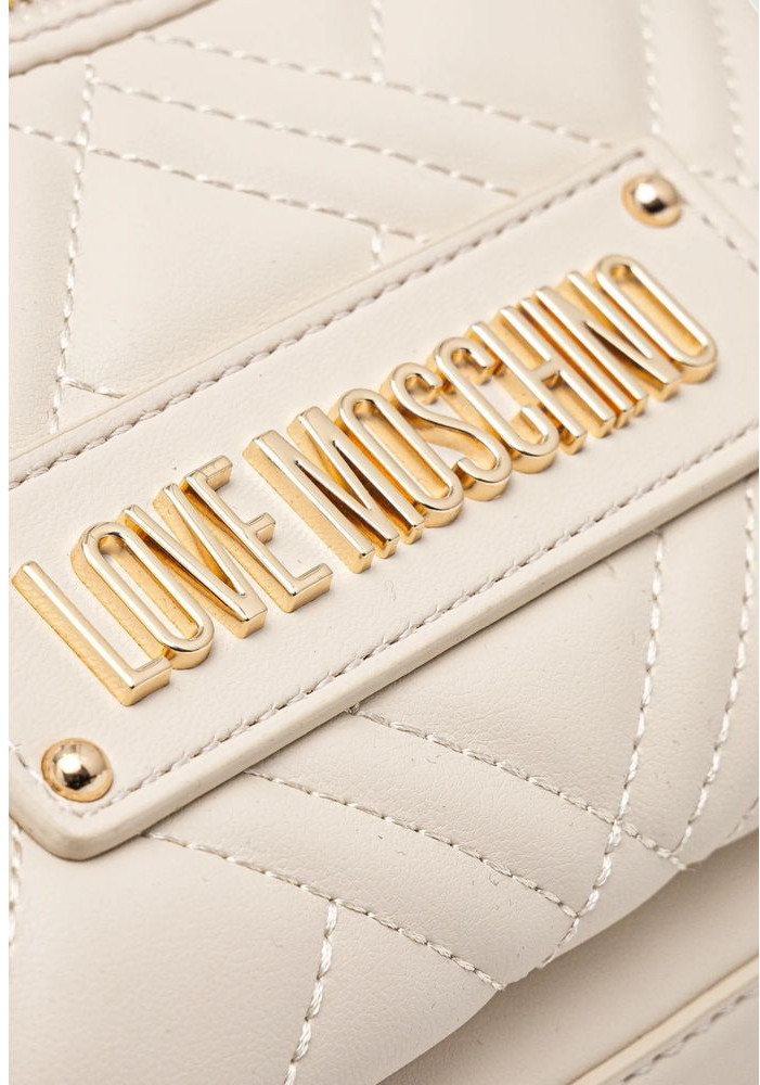 Рюкзак LOVE MOSCHINO Бежевый Полиэтилен