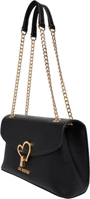 Черная сумка из полиэтилена LOVE MOSCHINO