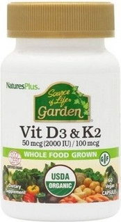 Витамин D3 и K2 от Nature's Plus