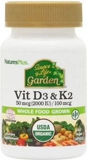 Витамин D3 и K2 от Nature's Plus