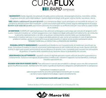Marco Viti Curaflux Таблетки для жевания
