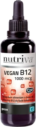 Витамин B12 капли Nutriva