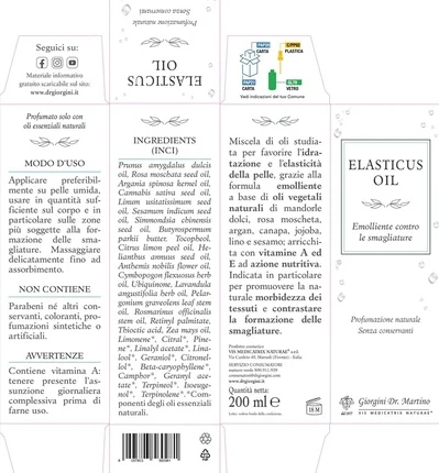 Dr Giorgini Elasticus Oil