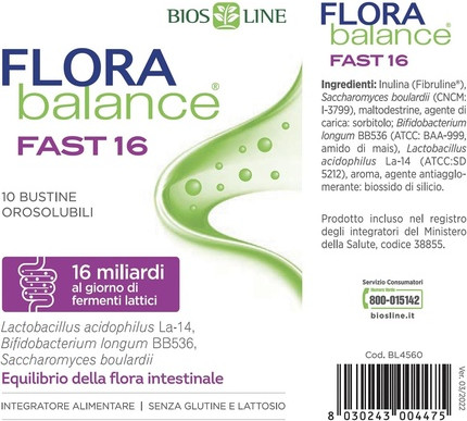 Florabalance Fast 10 Bust BSL Biosline