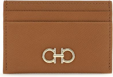 Кошелек из коричневой телячьей кожи от Ferragamo