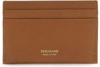 Кошелек из коричневой телячьей кожи от Ferragamo