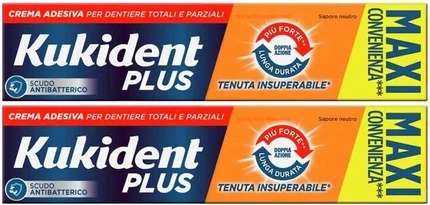 Крем для фиксации зубных протезов Kukident Double Action MAXI