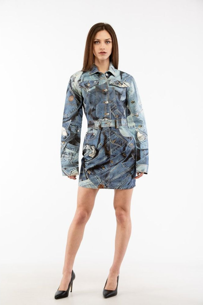 Cotton Casual Dress Moschino